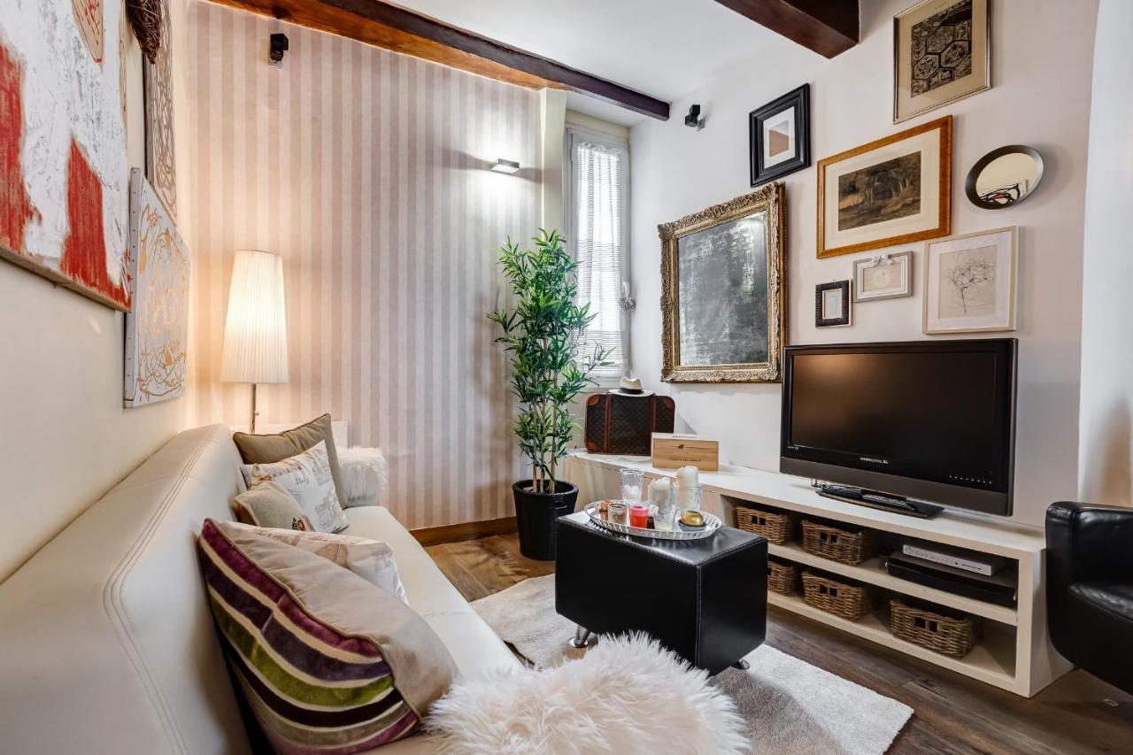 Piazza Di Spagna Fantastic Apartment Rome Luaran gambar